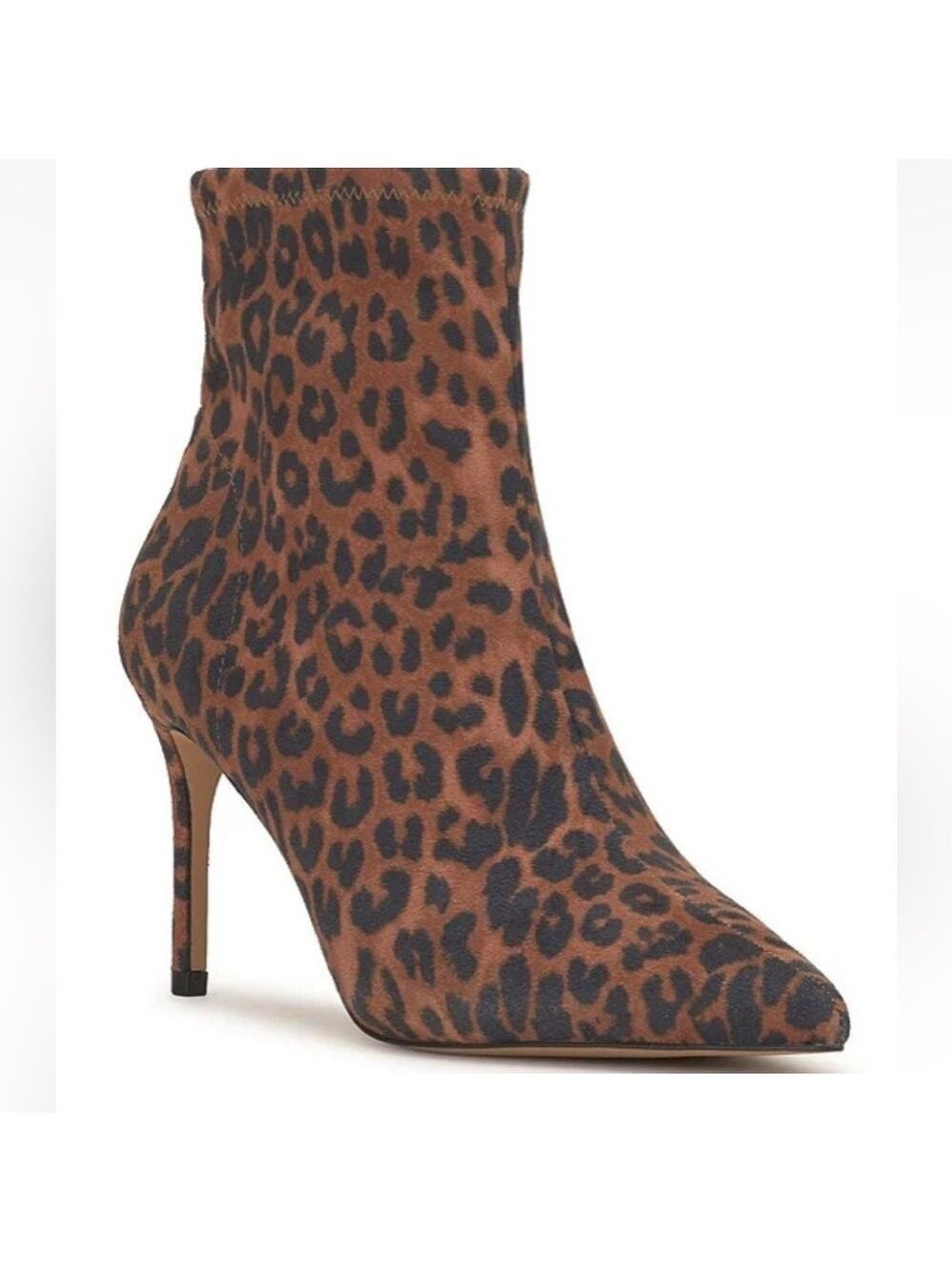 NWOB $119 Jessica Simpson Semaja Leopard Stiletto Booties (B3)